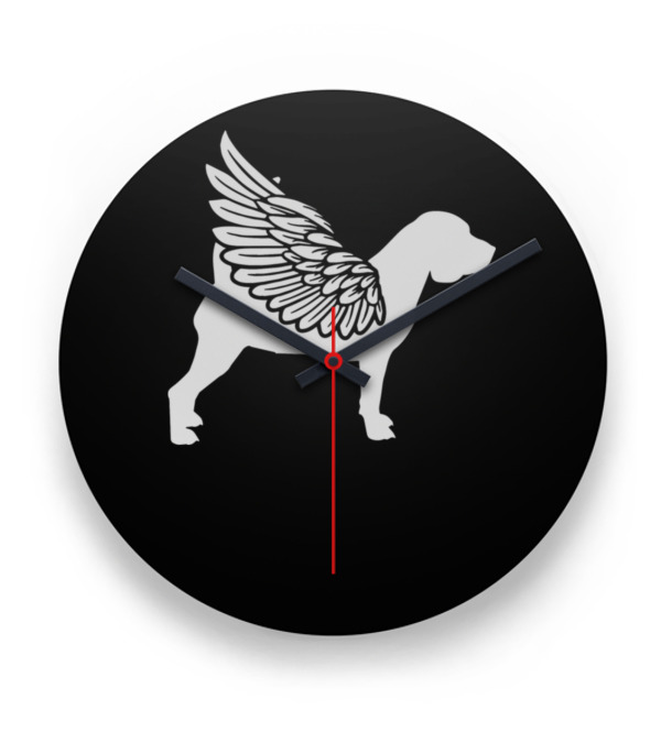 Beagle Dog Clock Beagle Dog Clock