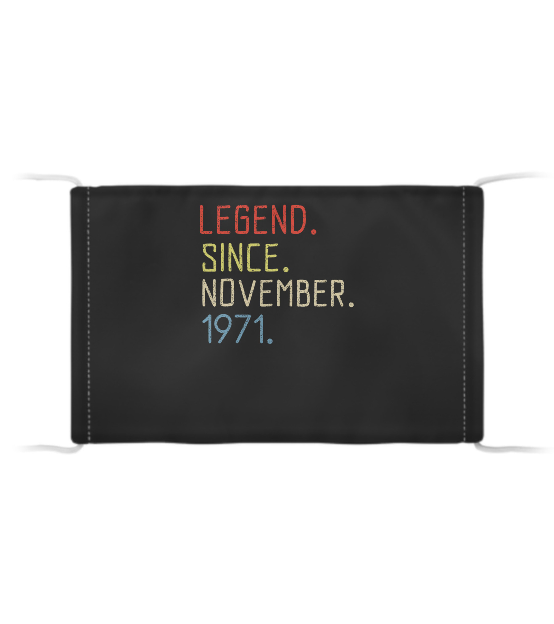 Birthday November 1971 Cloth Face Mask 