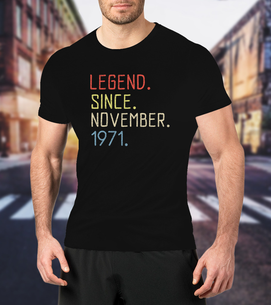 Birthday November 1971 T-Shirt