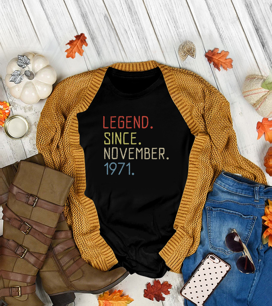 Birthday November 1971 T-Shirt