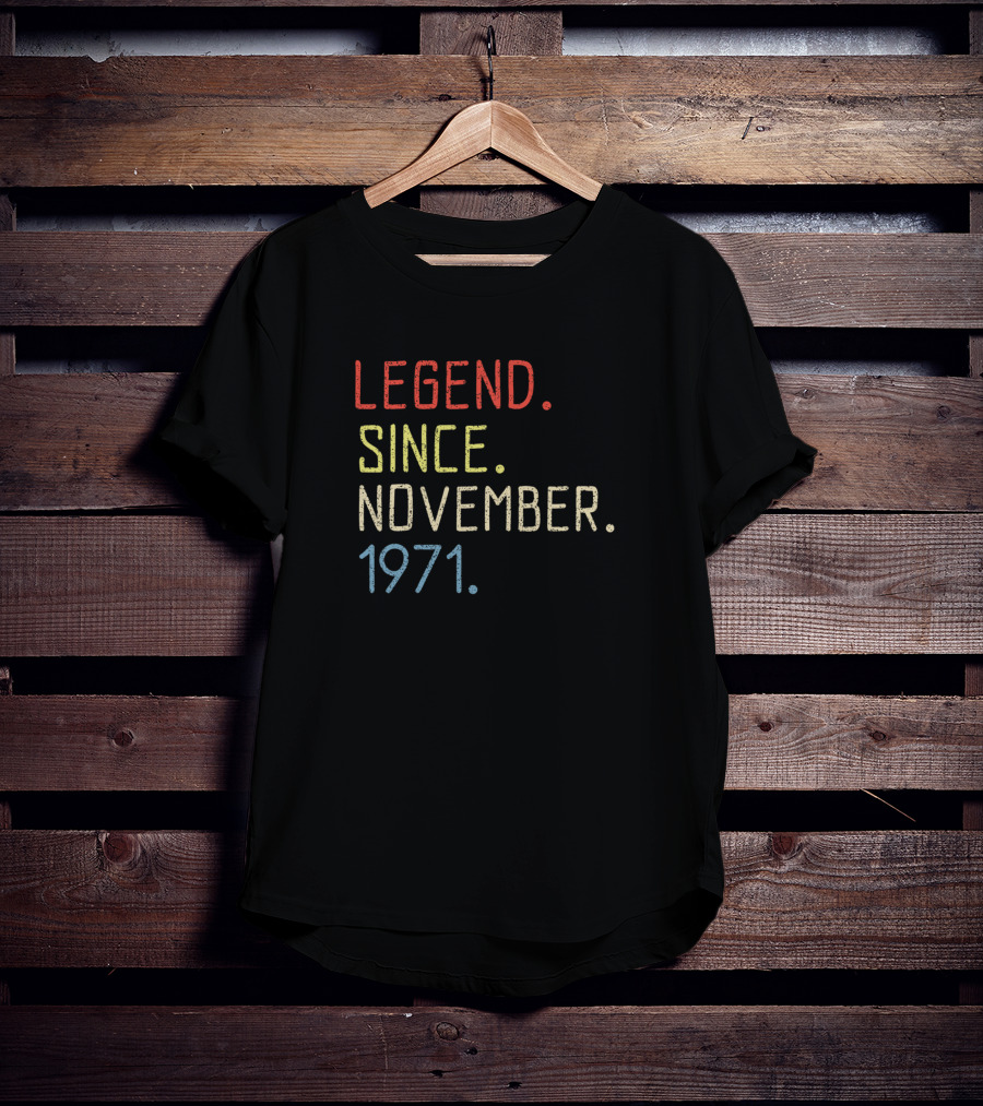 Birthday November 1971 T-Shirt