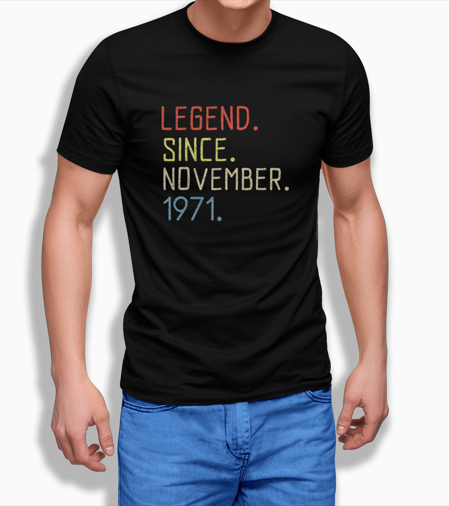 Birthday November 1971 T-Shirt