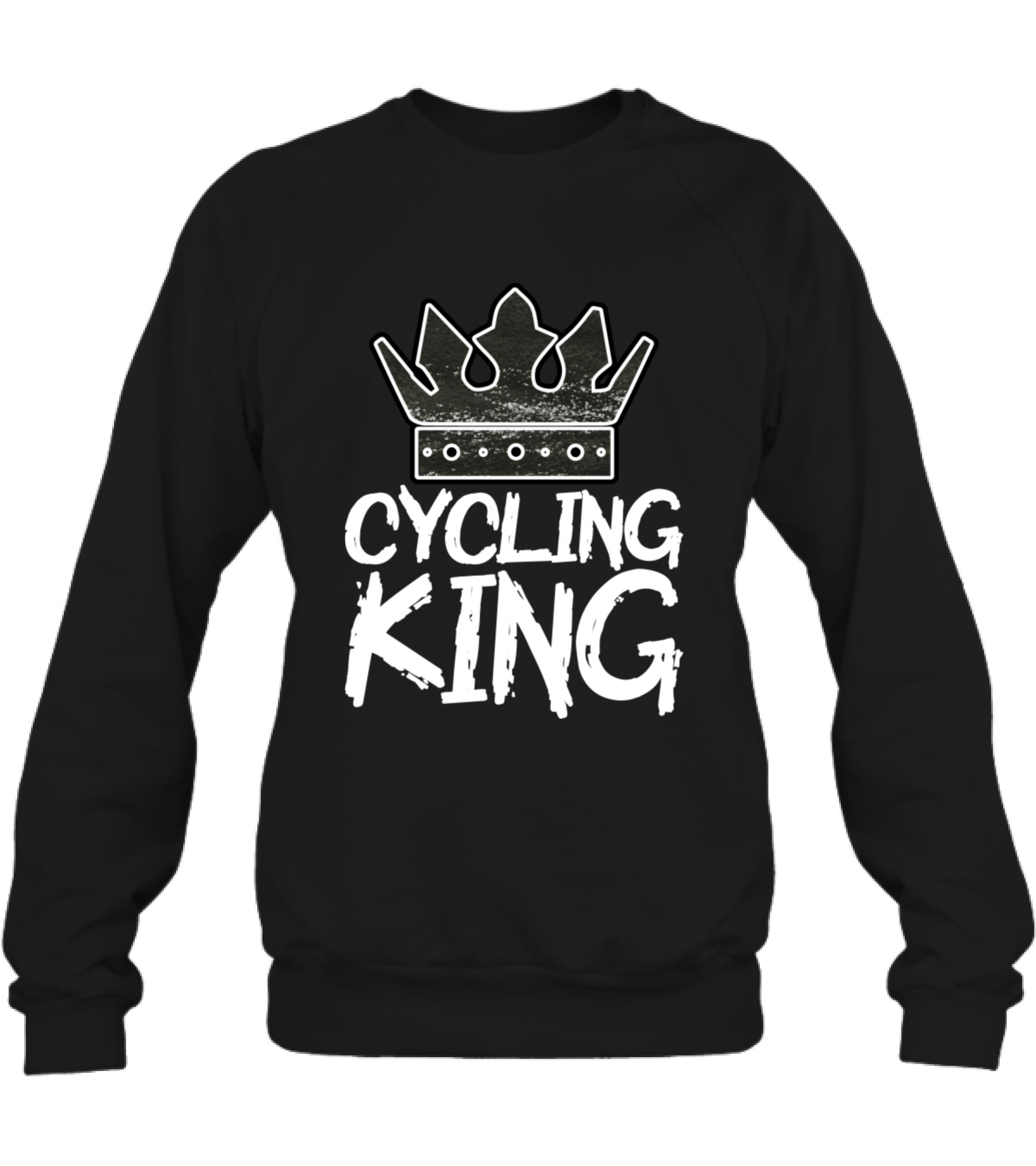 Cycling King Crewneck Sweatshirt Cycling King Crewneck Sweatshirt