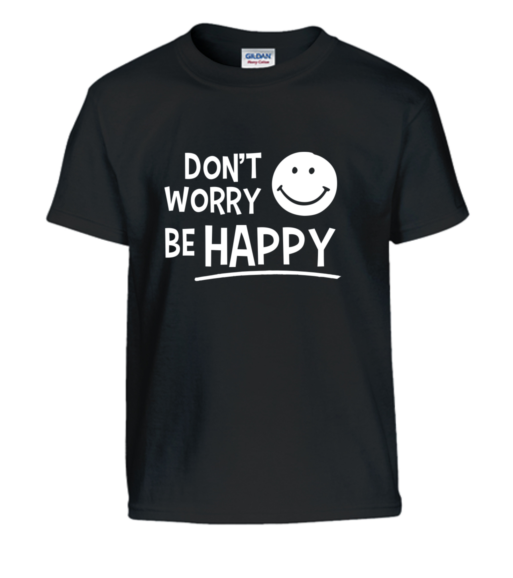 Dont Worry Be Happy Kids T-Shirt