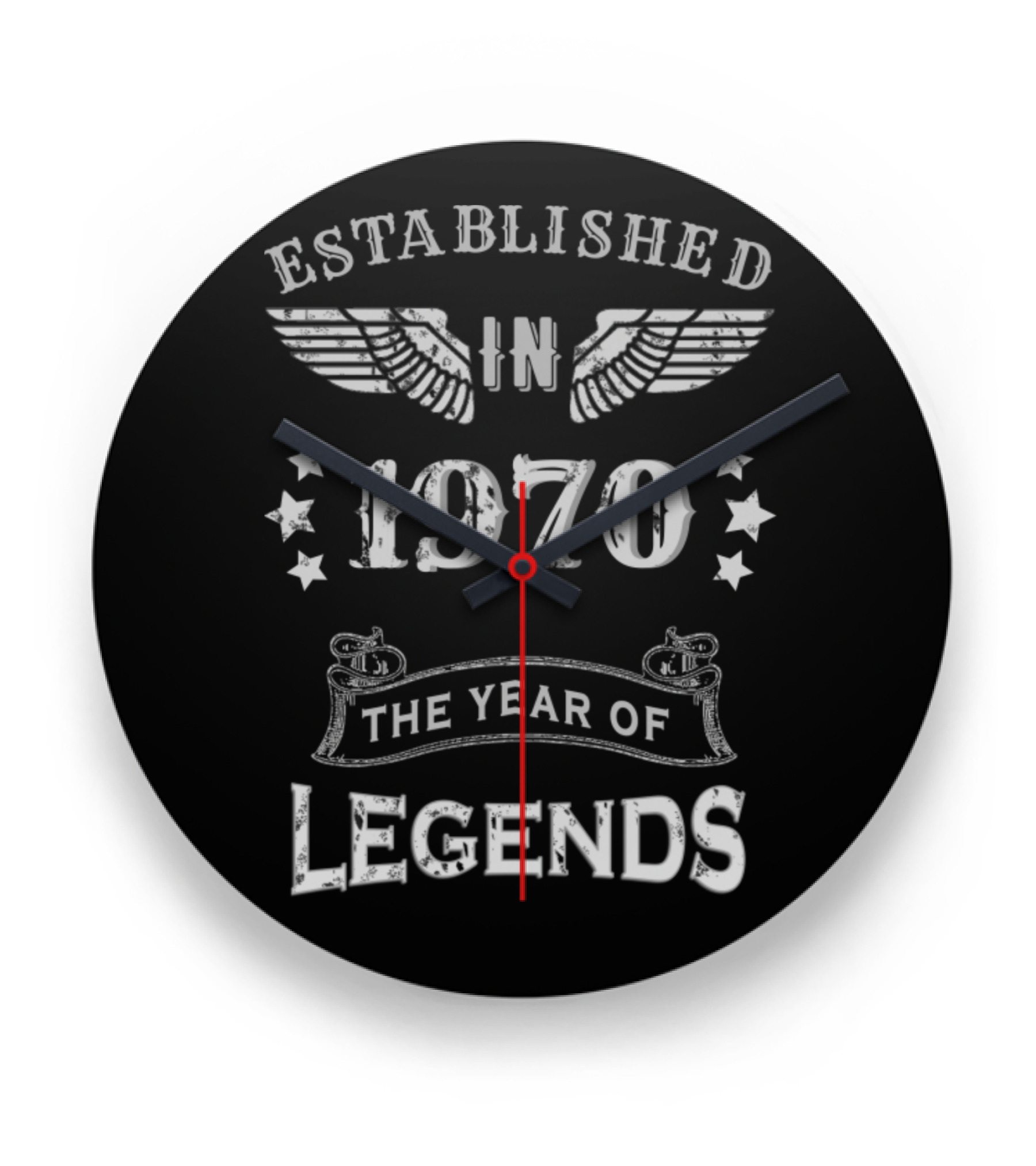 Quarantine Birthday Born ...Clock 