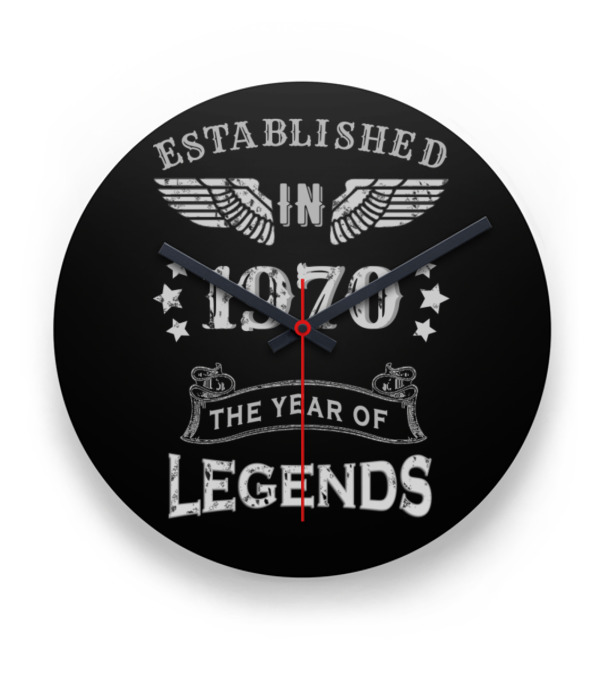 Quarantine Birthday Born In 1970 Clock Quarantine Birthday Born In 1970 Clock