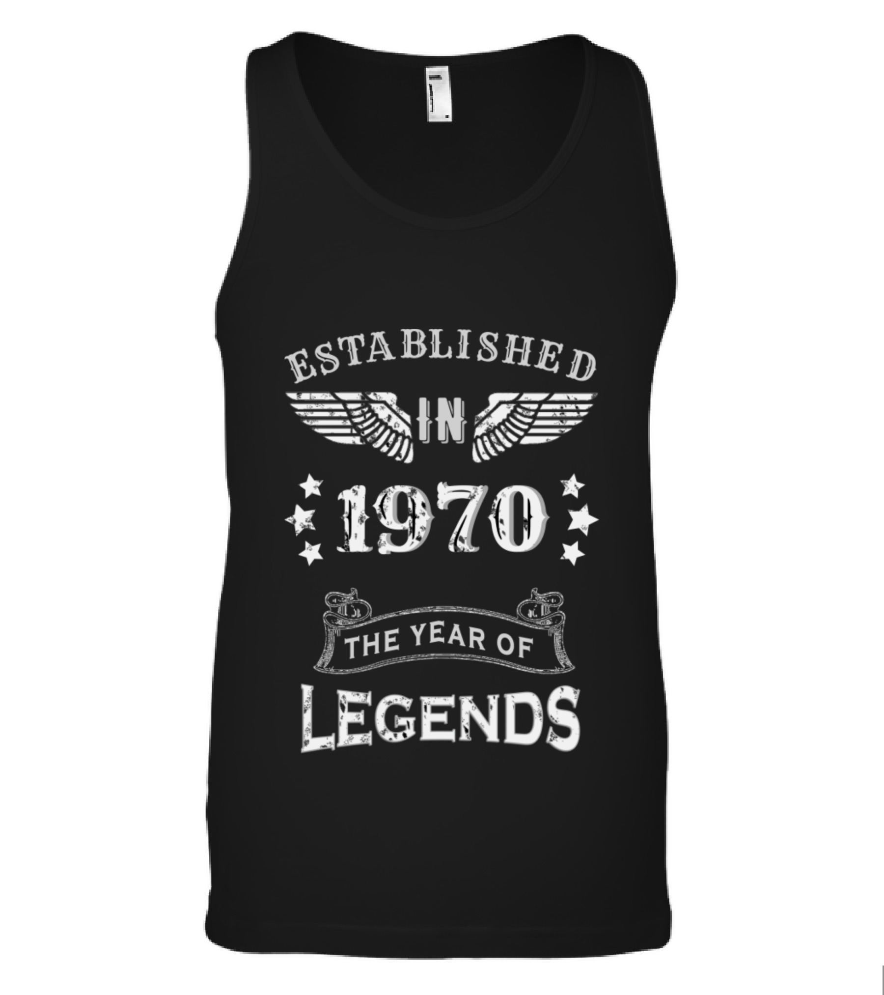 Quarantine Birthday Born In 1970 Tank Top