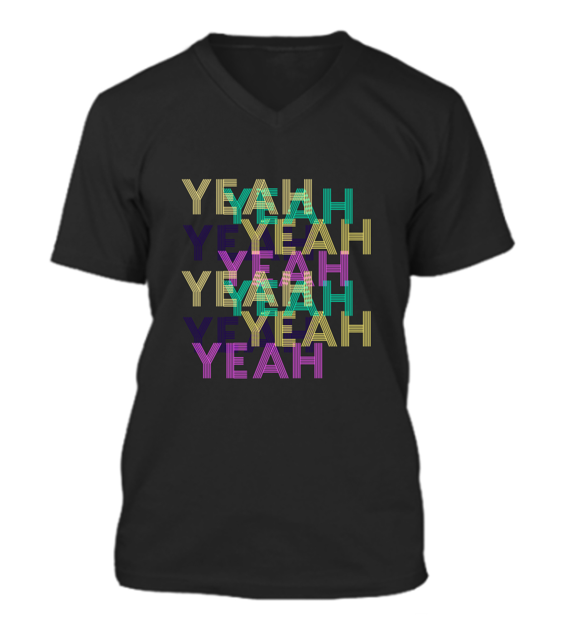 Yeah V-Neck Unisex T-Shirt