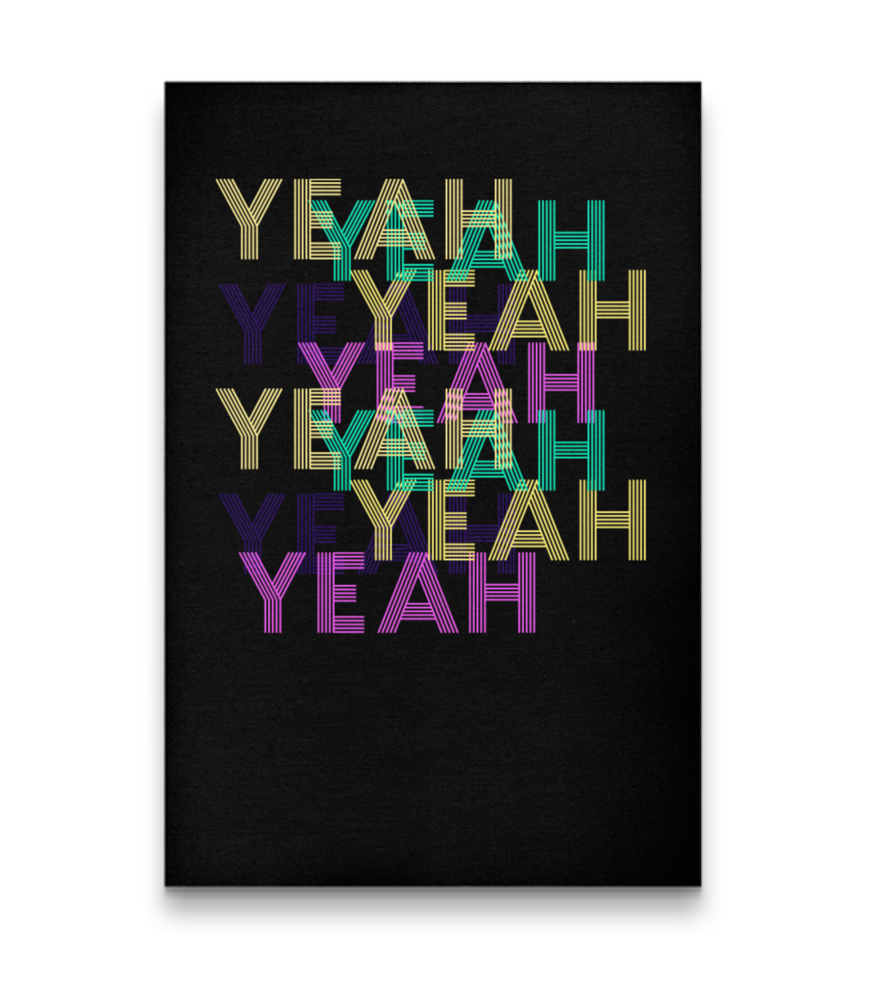 Yeah Vertical Poster 24"x36"