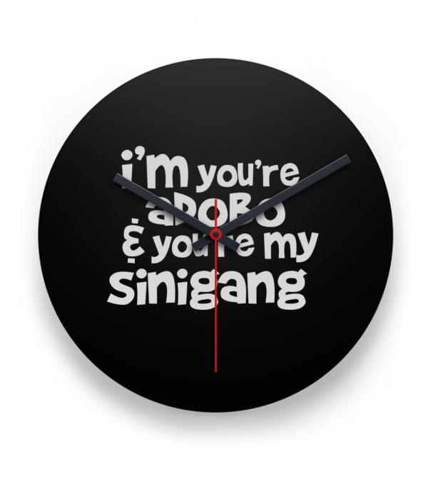 Youre My Lumpia To My Pan...Clock Youre My Lumpia To My Pan...Clock