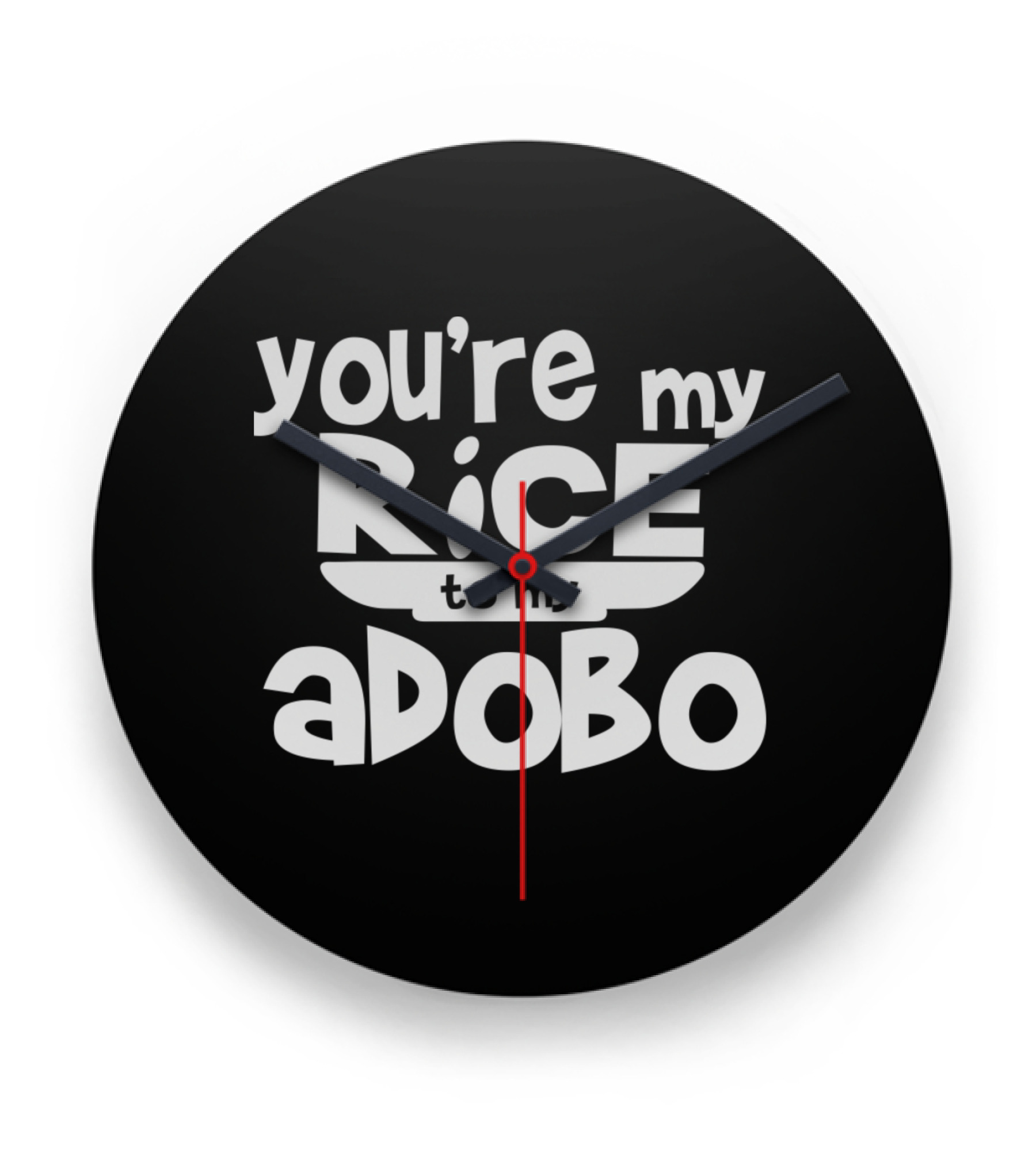 Youre My Rice To My Adobo Clock 